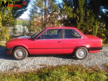 Vendo bmw e30 318i  coupé post color rojo del 88 