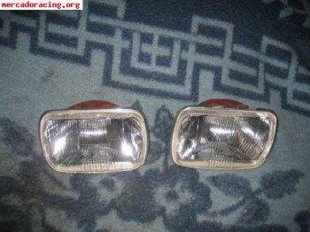 Opticas rectangulares 2 cv nuevas