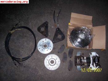 Frenos traseros de disco para 5 copa