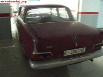 Vendo mercedes 190 colas año 60 todo origen motor nuevo rect