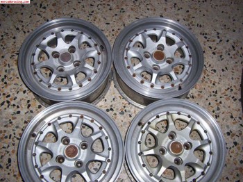 Vendo llantas targa de araña 6x14 para seat