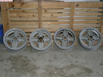 Vendo juego de llantas targa