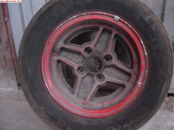 Vendo 4 llantas ford capri