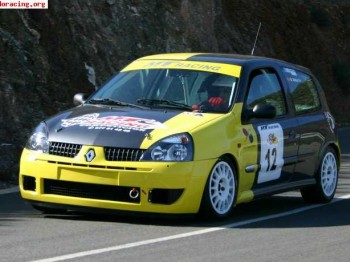 Mt racing vende clio rs cup y montaña