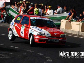 Renault clio 16v tope grupo n, cto promocion de tenerife