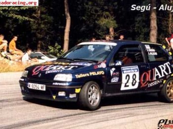 Vendo clio williams gr. a, en perfecto estado para correr