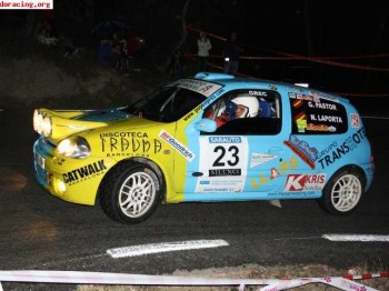 Vendo clio sport fase 1 7 clasificado grupo n copa asfalto c