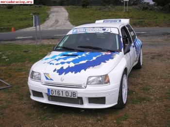 Renault clio maxi oficial. ideal campeonato españa de rallye