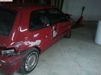 Renault clio 16 valvulas con golpe 