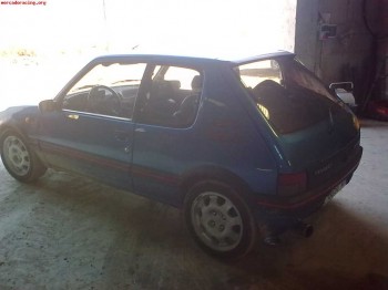 Cambio 205 gti 1.9 de calle por clio 16v de rally