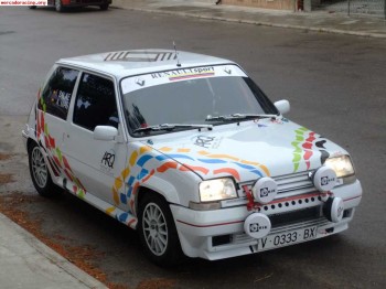 Renault 5 gt turbo fase i 1986 rallye
