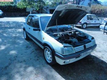 Cambio quad y 205gti por coche de correr