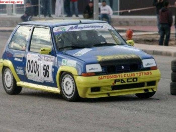 Renault 5 gt turbo   equipacion piloto completa