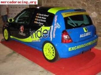 Vendo clio cup impecable por cambio de montura oportunidad