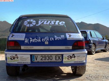 Clio 16v gr a/n   4000€ negociables