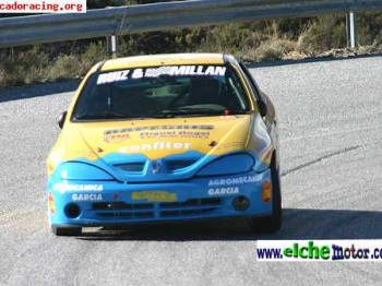 Renault megane (rallyes, montaña)