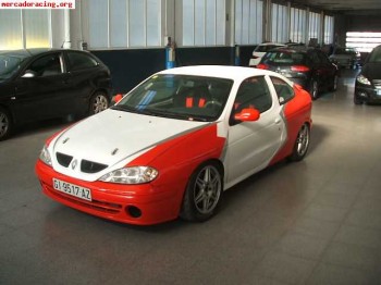 Renault megane coupé 2.0 16v,  cambio sequencial.