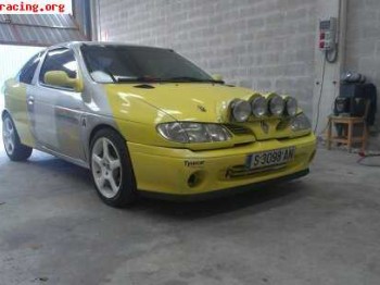 Megane coupe listo para correr