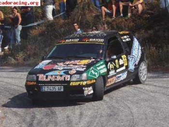 Se vende clio 16v /2ºclasificado x12 campeonato gallego de r