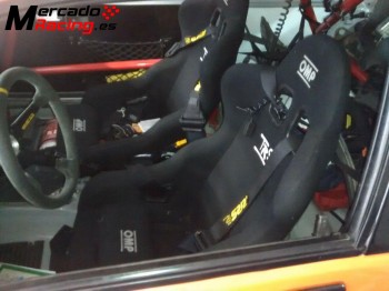 Carrocería clio 16v con barras, equipo y homologacion modern