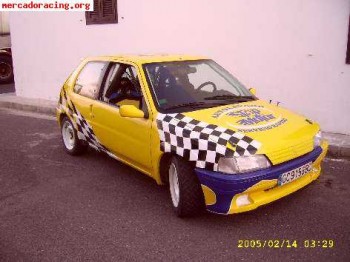 Cambio x un renault 5 gt turbo de competicion