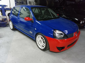 Renault clio sport a terminar
