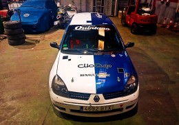 Clio2 cup de rally  f2000 