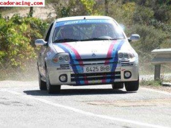 Vendo clio rs gr. n impecable. precio interesante