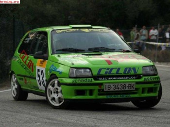 Liquidacion vehiculos de rallyes en mallorca - renault clio