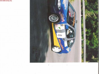 Marquez vende megane grupo a de rallyes muy puntero