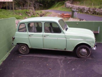 Vendo renault 4l para restaurar documentos y itv al dia