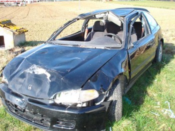 Se vende civic vtec volcado