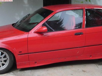 Vendo bmw 318ti  con documentacion, aligerado 100%, bilstein