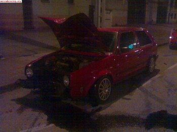 Golf gti 8v rojo muy nuevo