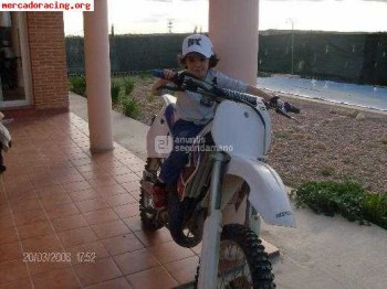 Vendo , o cambio por siniestro . yamaha yz 