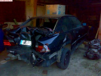 Siniestro documentado bmw coupe 318is e-36