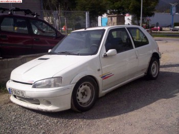Vendo 106 rallye con golpe