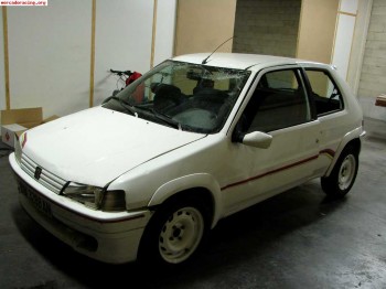 Siniestro reparable 106 rallye 1300