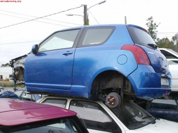 ))siniestro de honda civic vti  y  suzuki swift ((