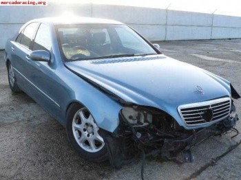 Se vende mercedes s 320 cdi año 2002 por piezas