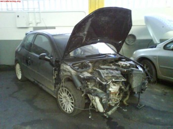 Siniestro de 206 1.6 16v 2004