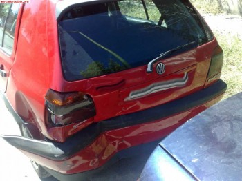 Siniestro golf 3 gti 8v