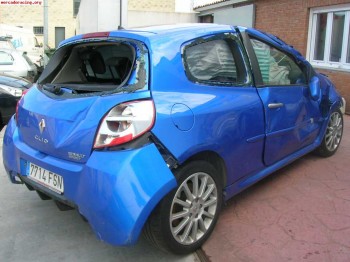 Vendo siniestro clio r3 sport moderno 2.0 197cv año 2007