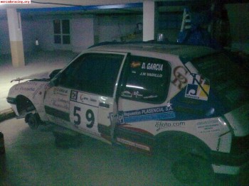 Siniestro documentado entero o por piezas de peugeot 205 gti