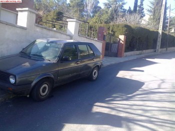 Golf ii 1.8 gasolina con el motor roto 5 puertas ,barcelona