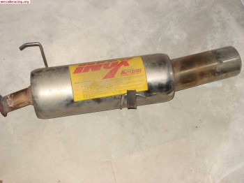 Silencioso trasero 206 gti