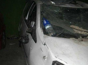 Siniestro documentado de twingo gt 2009