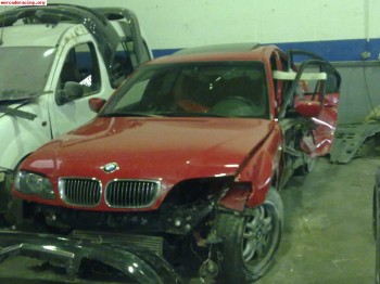 Oferton!!!!!!!!! siniestro bmw 320d paquete m 1200 euros 