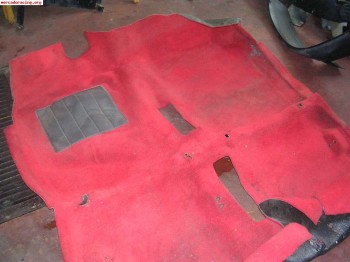 Moqueta roja 205 rallye