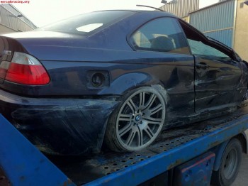 Siniestro m3 e46 año 2002